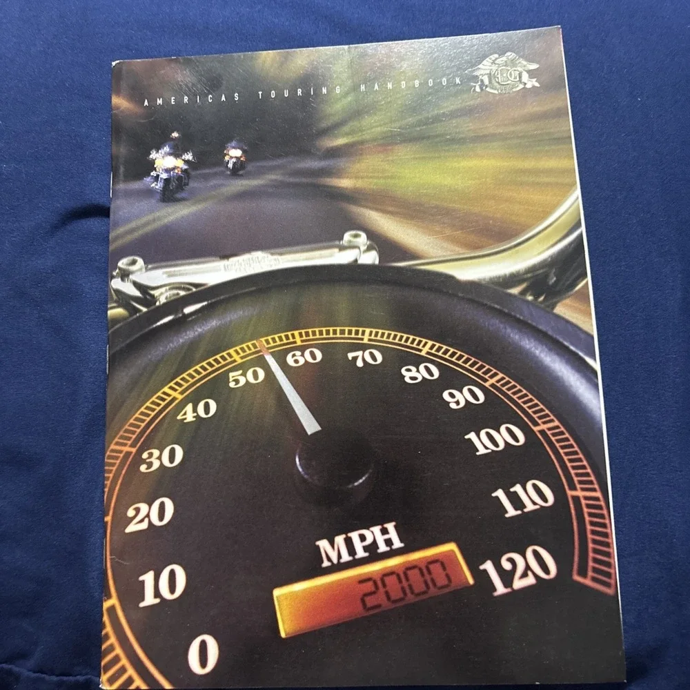 2000 H.O.G. Harley Davidson Owners Group America's Touring Handbook Manual